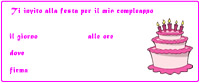 biglietti compleanno
