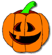 Gif zucca divertente di Halloween