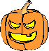 Gif zucca divertente di Halloween