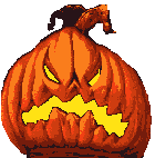 Gif zucca divertente di Halloween