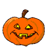 Gif zucca divertente di Halloween
