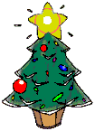 Gif di Natale: alberi di Natale