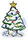 Gif di Natale: alberi di Natale
