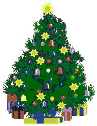 Gif di Natale: alberi di Natale