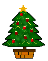 Gif di Natale: alberi di Natale