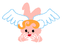 Gif di Natale: angeli