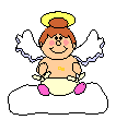 Gif di Natale: angeli
