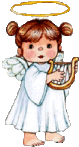 Gif di Natale: angeli