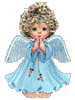 Gif di Natale: angeli