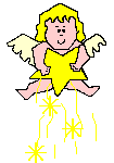 Gif di Natale: angeli