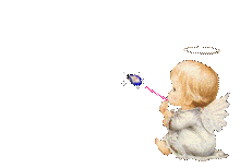 Gif di Natale: angeli