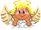 Gif di Natale: angeli