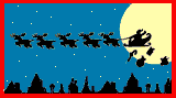 Gif di Natale: babbo natale