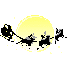 Gif di Natale: babbo natale