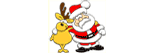 Gif di Natale: babbo natale