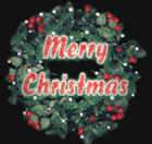 Gif di Natale: scritte di Buon Natale