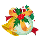 Gif di Natale: campanelle