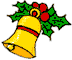 Gif di Natale: campanelle